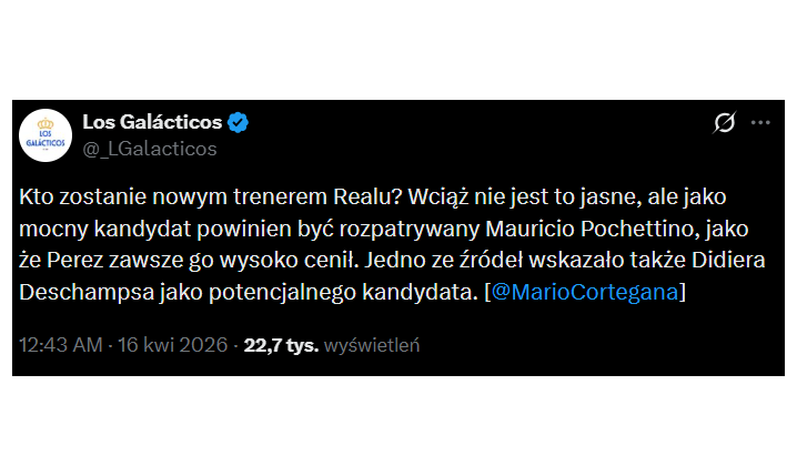 DWÓCH KANDYDATÓW na nowego trenera Realu Madryt!