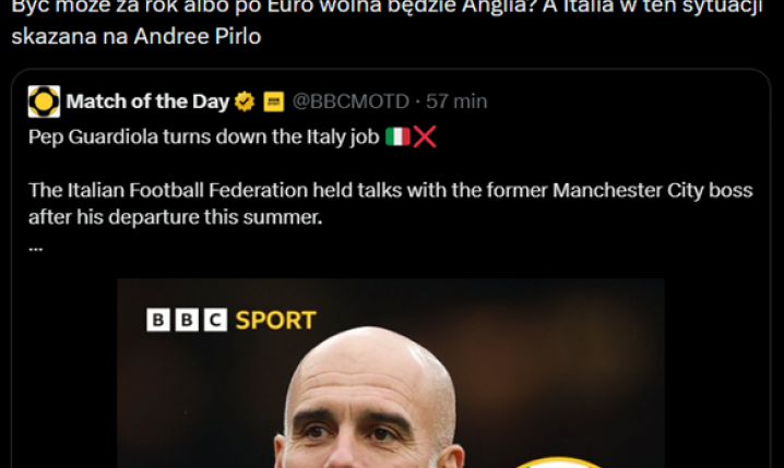 DZIEJE SIĘ! Pep Guardiola ODMÓWIŁ tej drużynie!