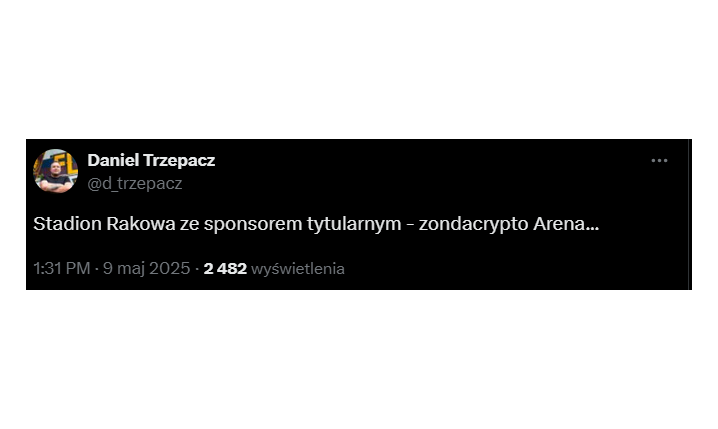 Stadion Rakowa ZMIENIŁ NAZWĘ! Od teraz to...