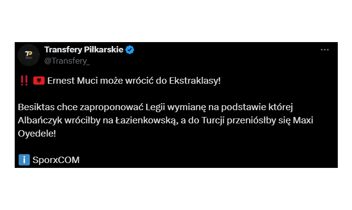 BOMBA! Ernest Muci może wrócić do Ekstraklasy! Wymiana za...