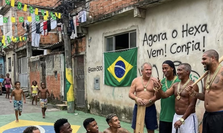 Takie zdjęcie WYGENEROWAŁ W AI Romario i wrzucił na swój profil xD