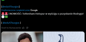 Ten klub z Premier League... DOŁĄCZYŁ DO WYŚCIGU O RODRYGO O.o