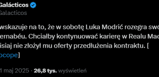PILNE! Oto DECYZJA Realu Madryt w sprawie PRZYSZŁOŚCI Modricia!
