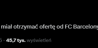 CZOŁOWY BRAMKARZ ŚWIATA z ofertą od Barcelony!