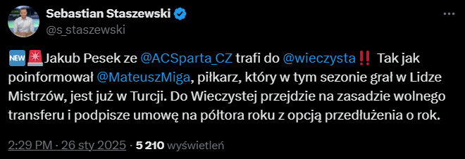 HIT! Wieczysta bierze piłkarza z... LIGI MISTRZÓW!