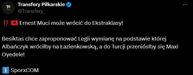 BOMBA! Ernest Muci może wrócić do Ekstraklasy! Wymiana za...