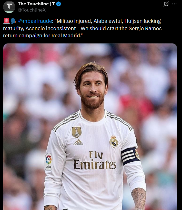 HIT! To ON może być lekarstwem na PROBLEMY Z OBRONĄ Realu Madryt!