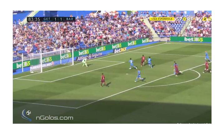 Paulinho strzela bramkę na 2:1!!! [VIDEO]