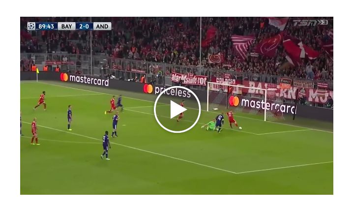 Bayern 3:0 Anderlecht (skrót meczu)