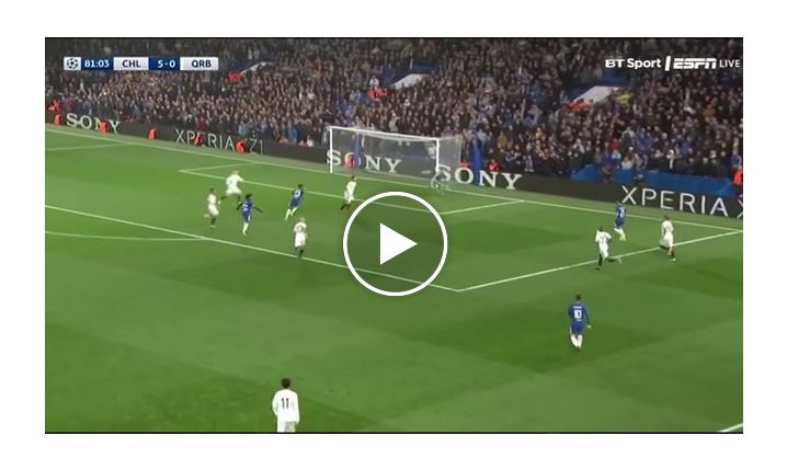 Chelsea 6:0 Qarabag (skrót meczu)