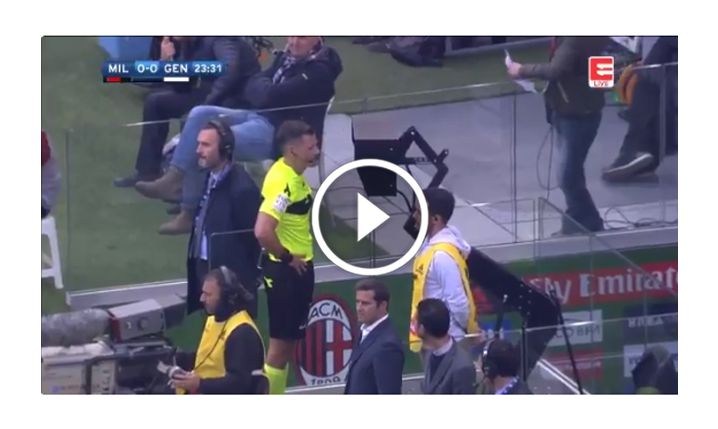 Bonucci wylatuje z boiska po użyciu VARu! [VIDEO]
