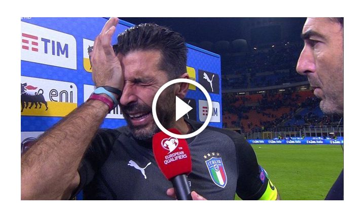 Buffon ze łzami w oczach: To był mój.... [VIDEO]