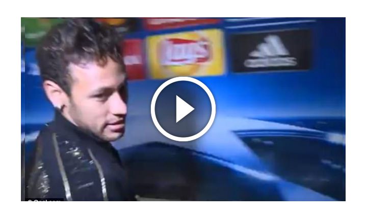 Reakcja Neymara na pytanie o Real Madryt... [VIDEO]
