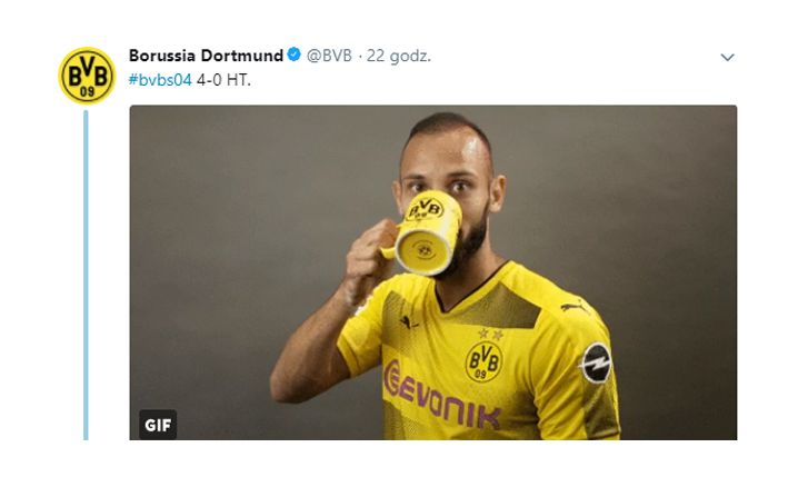 Schalke zaorało BVB na Twitterze... :D
