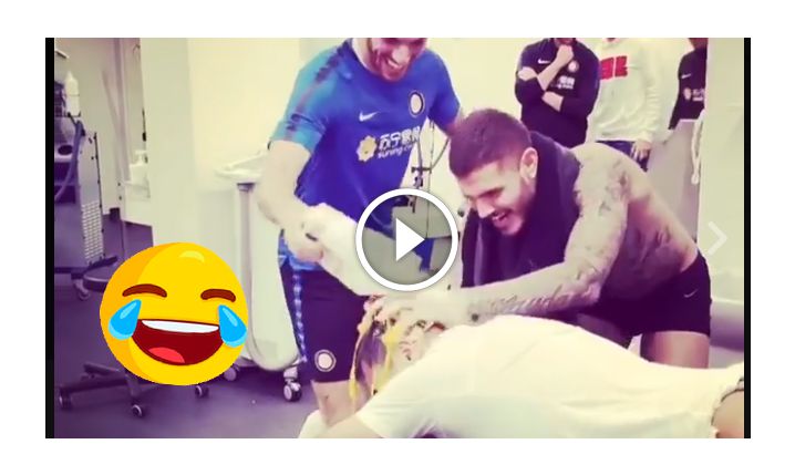 Piłkarze Interu zrobili... urodzinowy żart Ederowi! xD [VIDEO]