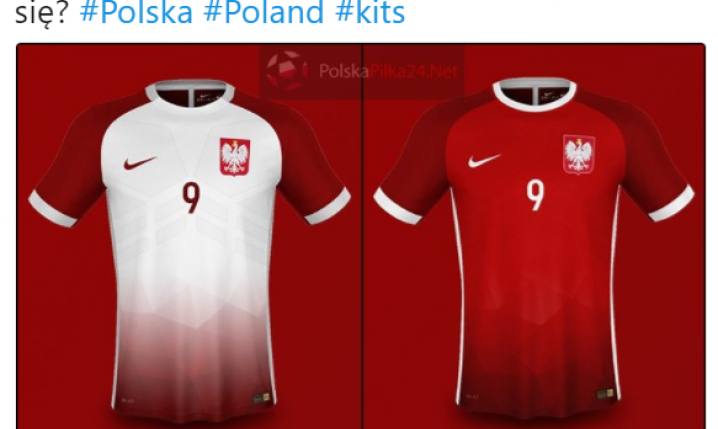 Tak mogą wyglądać koszulki Polski na Mundial w Rosji!