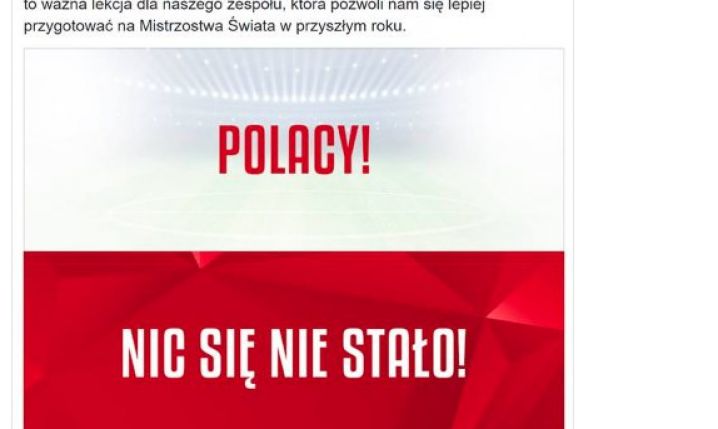 Komiczna wpadka sponsora reprezentacji Polski... xD