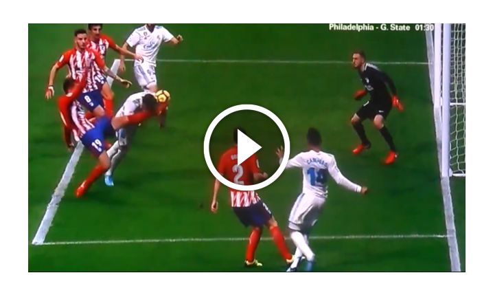 Sergio Ramos dostał kopniaka w twarz! Auć.... [VIDEO]