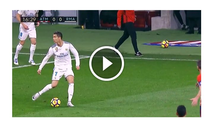 No look pass Ronaldo w meczu z Atletico [VIDEO]