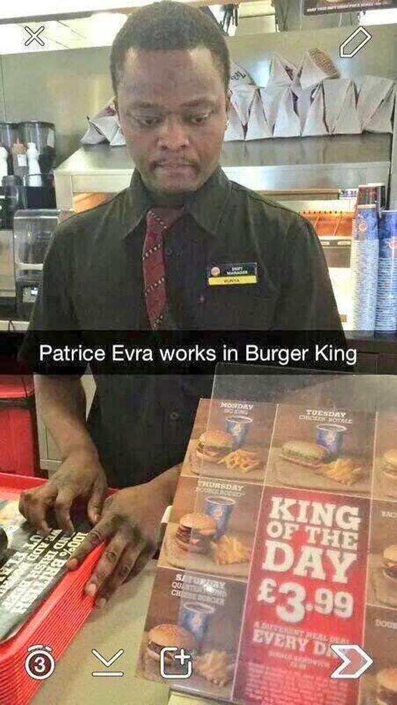 Patrice Evra znalazł nową robotę... :D