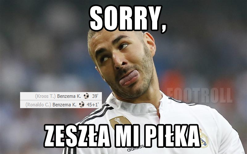 Benzema przeprasza.... :D