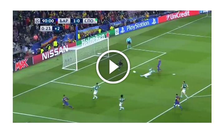 Mathieu strzela samobója z FC Barceloną! [VIDEO]