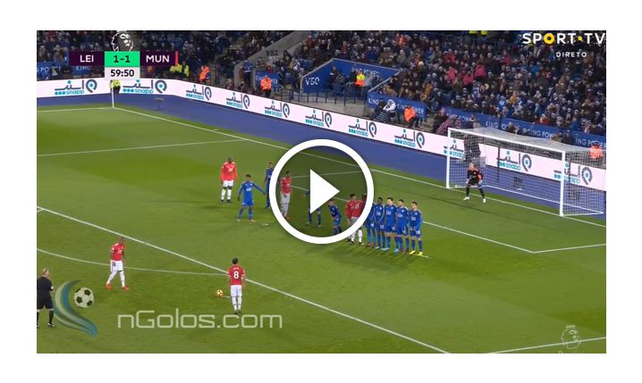 Juan Mata ładuje gola z rzutu wolnego! [VIDEO]