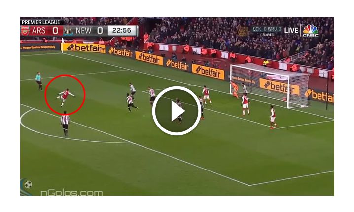 BOMBA Mesuta Ozila z woleja na 1-0! [VIDEO]