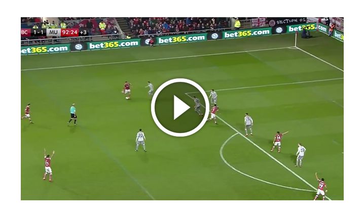 HIT! Bristol City strzela gola na 2-1 z Man United! [VIDEO]