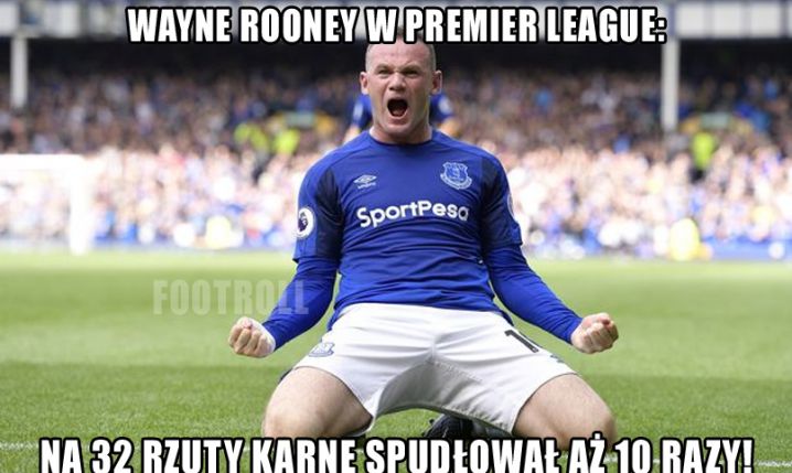 Niechlubna statystyka Rooneya w Premier League!
