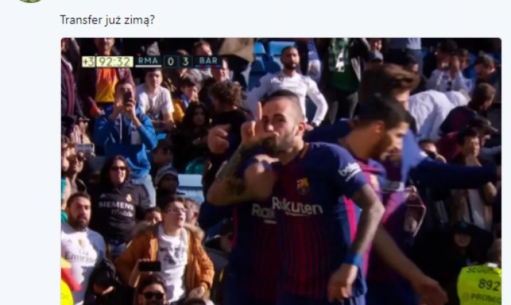 Aleix Vidal po bramce sugeruje zmianę klubu.... :D