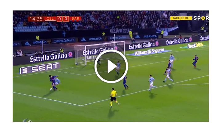 Arnaiz strzela gola z Celtą Vigo! 0-1 [VIDEO]