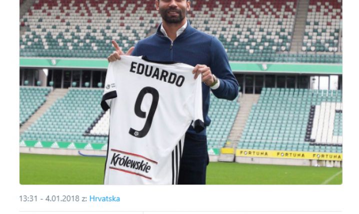 Fabregas skomentował wpis Eduardo po transferze do Legii!