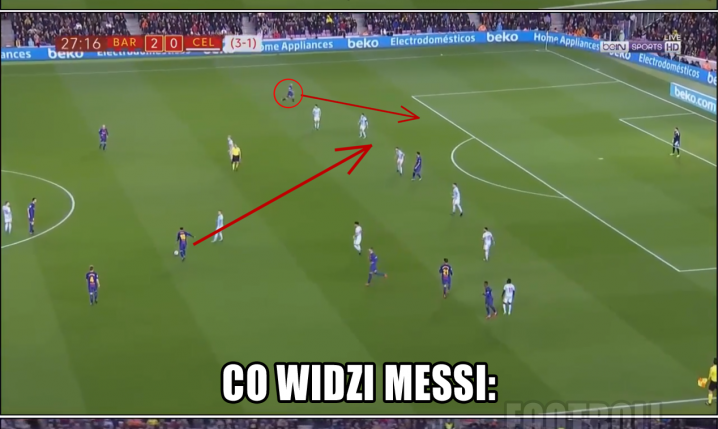 Co widzi Messi VS co widzą inni