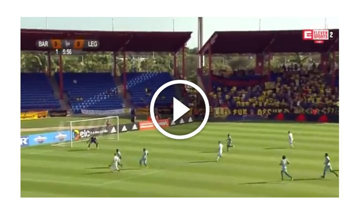 Niezgoda strzela gola z Barceloną SC! [VIDEO]