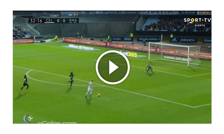 Wass strzela gola lobem! Ale Bale szybko ładuje dwa gole! 1-2 [VIDEO]