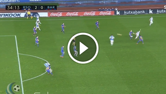 Juanmi strzela na 2:0 z FC Barcelona! [VIDEO]