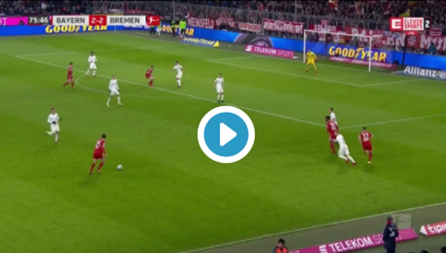 Lewandowski strzela drugiego gola! 3-2 [VIDEO]
