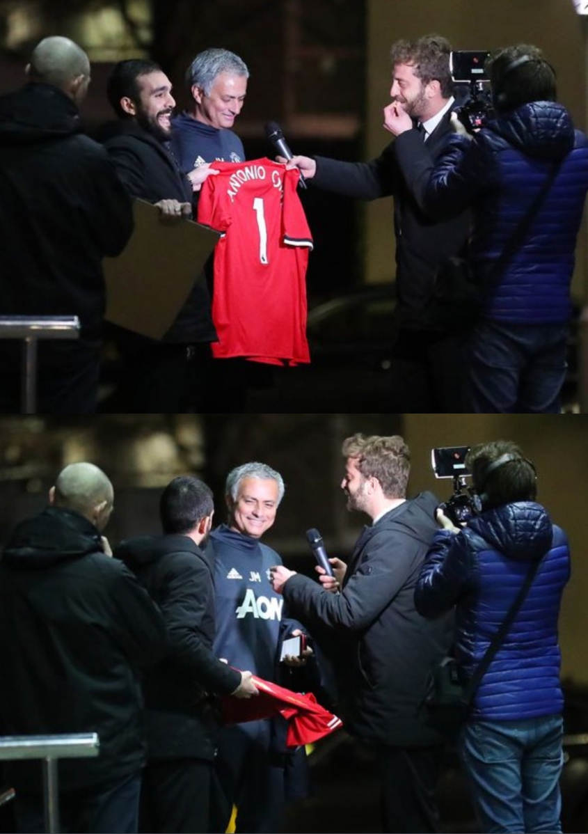 Mourinho wkręcony przez dziennikarza... :D