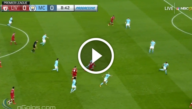 Oxlade-Chamberlain ładuje gola z Man City! 1-0 [VIDEO]