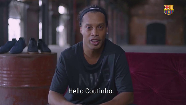 Wiadomość Ronaldinho do Coutinho!