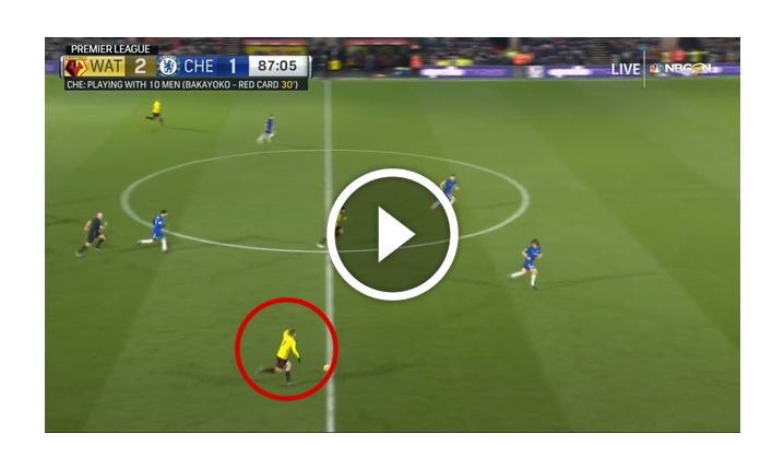 Indywidualna akcja i gol Deulofeu z Chelsea! [VIDEO]