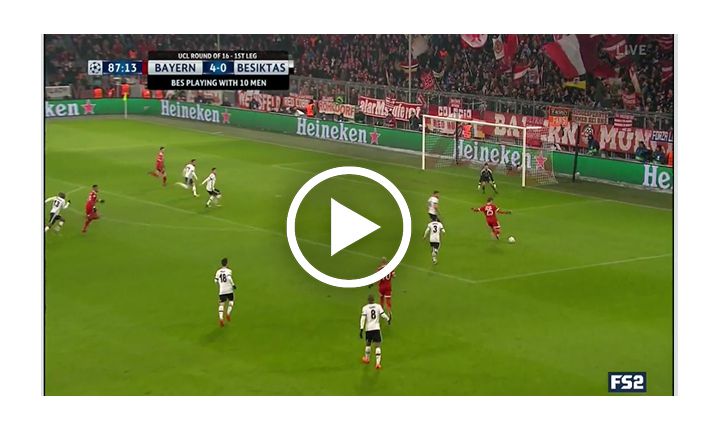 Lewandowski ładuje drugiego gola! 5-0 [VIDEO]
