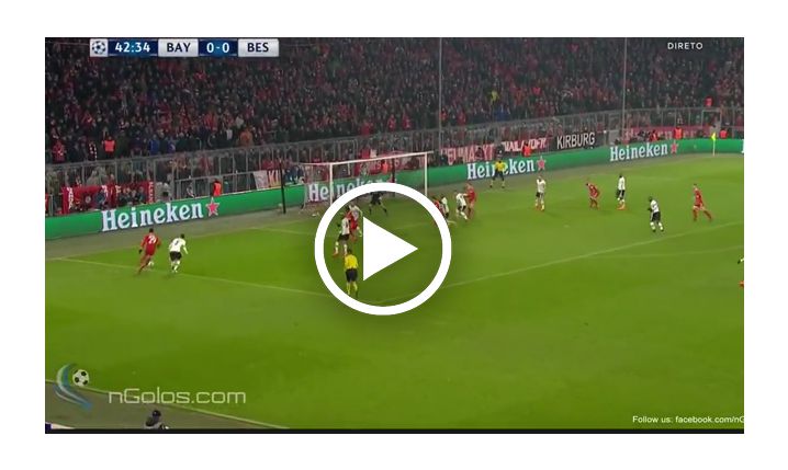 Muller ładuje gola na 1-0 z Besiktas! [VIDEO]