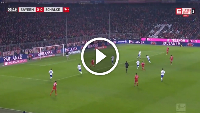 Lewandowski strzela gola z Schalke! [VIDEO]