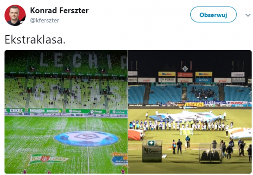 Tragiczna frekwencja na meczu Ekstraklasy