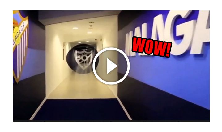 Kozacki efekt złudzenia optycznego w tunelu Malagi! [VIDEO]