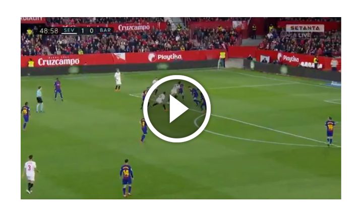 Muriel ładuje gola na 2-0 z FC Barceloną! [VIDEO]