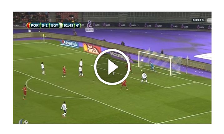 Ronaldo strzela na 1-1 z Egiptem! [VIDEO]