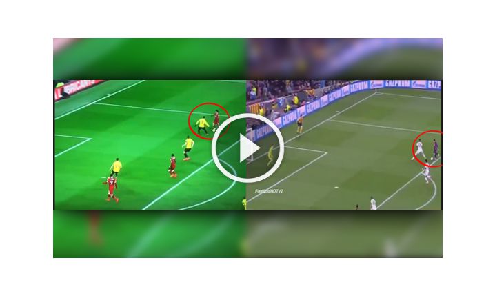 Porównanie: Gol Salaha VS Gol Messiego z Bayernem [VIDEO]